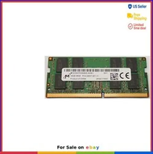 Laptop Memory 16GB DDR4 2400MHz PC4-17000 SODIMM 2Rx8 204 Pin RAM Module Upgrade