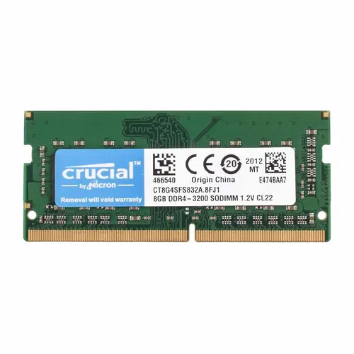 Crucial DDR4 RAM 2400 2666 3200 MHz 8GB 16GB SODIMM 1.2V 260pin For Laptop Lot 4GB
