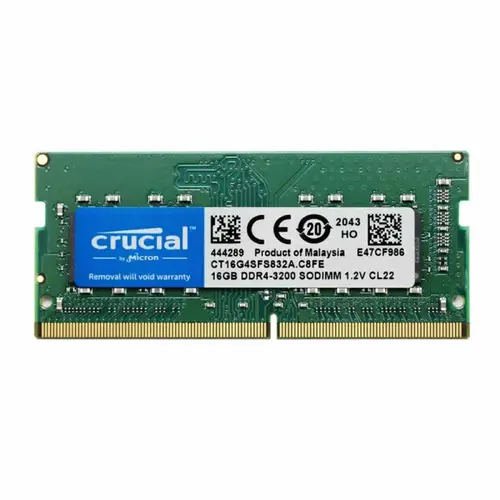 Crucial DDR4 RAM 2400 2666 3200 MHz 8GB 16GB SODIMM 1.2V 260pin For Laptop Lot 4GB
