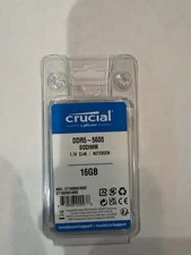 Crucial 16GB DDR5-5600 SO-DIMM Laptop Memory Modules (1x16GB) RAM