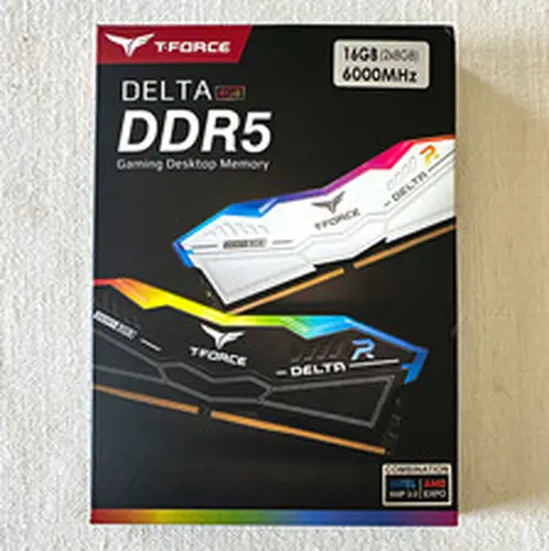 T-FORCE DELTA RGB DDR5 16GB (2x8GB) 6000MHz DIMM Desktop Memory