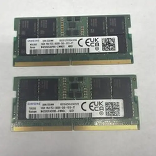 32GB (2x16GB) Samsung DDR5-5600 PC5-5600B SODIMM Laptop Memory RAM Kit