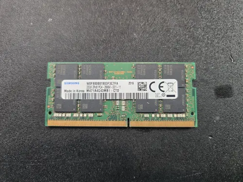 32GB (1x32GB) DDR4 SODIMM Memory 2666 3200