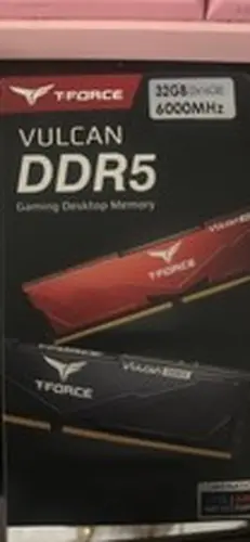 T-Force Vulcan DDR5 Gaming Desktop Memory 32GB (2 x 16GB) 6000MHz