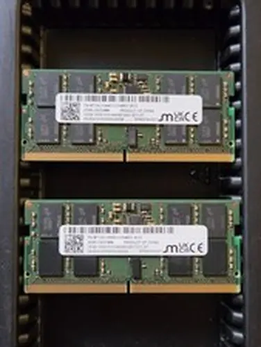 32GB (2x16GB) Micron DDR5 6400 CSODIMM RAM Memory Kit