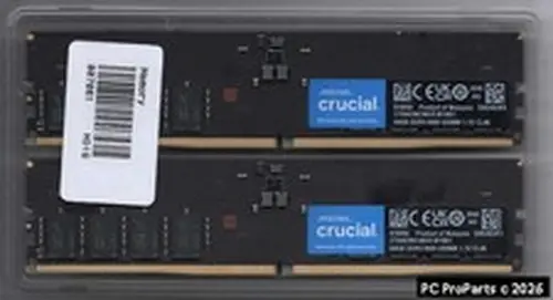 Crucial Pro 128GB Kit 2x64GB DDR5-5600 PC5-44800 CL46 Dual Channel Memory