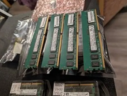 SK hynix 16GB Kit (4×4GB) DDR4‑2133P NON-ECC RDIMM – HP OEM – Clean Pulls
