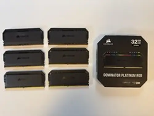 Corsair Dominator Platinum RGB 32GB (2x16gb) DDR4 RAM (CMT32GX4M2D3600C18)
