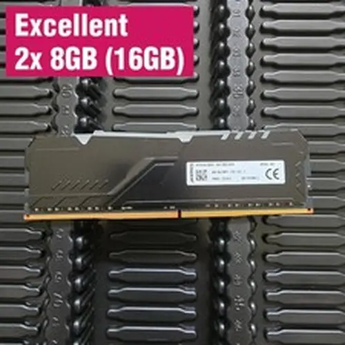 HP HyperX 2x 8GB (16GB) DDR4 3733 RGB LED XMP4 Kingston Fury Memory Gaming RAM ✅