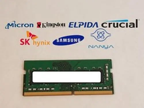 Lot of 10 Major Brand 16 GB DDR4-3200 PC4-25600S 1Rx8 1.2V Laptop Memory RAM