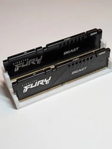 Kingston FURY Beast 32GB 2x16GB DDR5 6000 CL36 XMP EXPO Black Desktop Memory