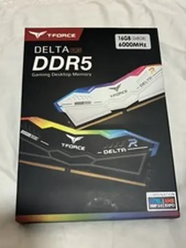 TEAMGROUP T-Force Delta RGB DDR5 16GB (2x8GB) 6000MHz NEW SEALED BLACK