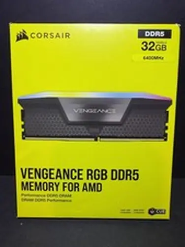 Corsair Vengeance RGB 32GB (2x16GB) DDR5 6000MHz C36 AMD EXPO Memory RAM NEW