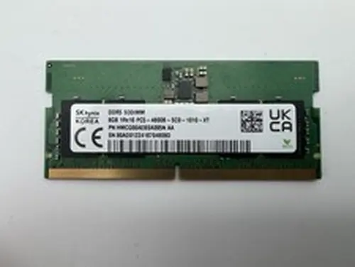 SK HYNIX 8GB DDR5 SODIMM 4800 MEMORY RAM HMCG66AEBSA095N