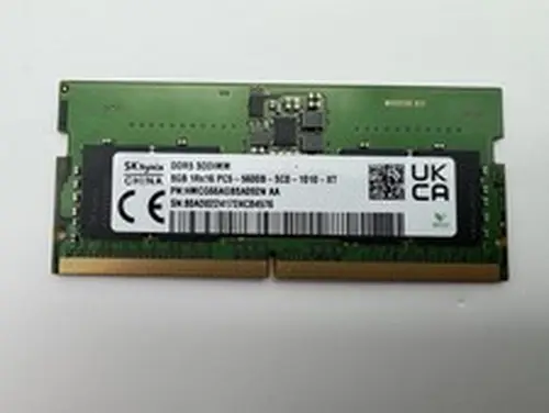 SK HYNIX 8GB DDR5 SODIMM 5600 MEMORY RAM HMCG66AGBSA092N