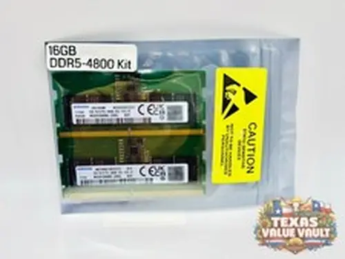 Samsung 16GB (2x8GB) 1Rx16 (PC5-38400) DDR5-4800MHz SODIMM RAM Laptop Memory