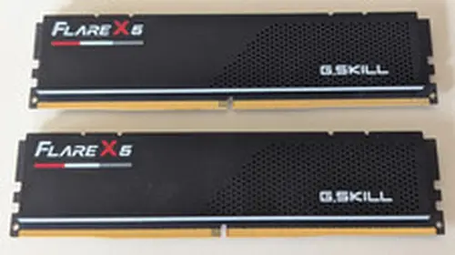 G.SKILL Flare X5 32GB (2x16GB) DDR5-6000 DIMM CL36 Non-ECC RAM Kit