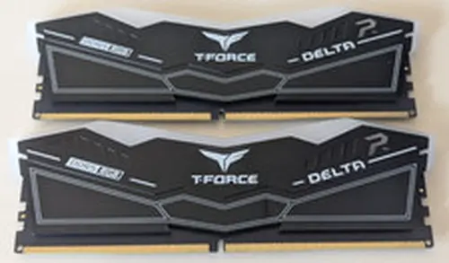 TEAMGROUP T-Force Delta RGB 32GB (2x16GB) DDR5 6400MHz CL32 Desktop Memory