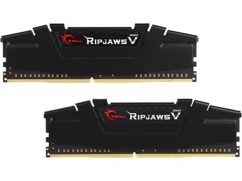 G. SKILL Ripjaws V Series 32GB (2 x 16GB) 288-Pin PC RAM DDR4 3200 (PC4 25600) Desktop Memory Model F4-3200C16D-32GVK
