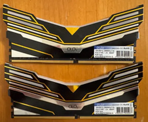 OLOY - 16GB (2 x 8GB) 288-Pin SDRAM DDR4 2666 (PC4 21300) RGB Desktop Memory