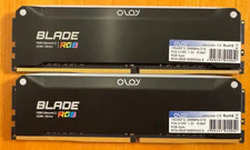 OLOY - 16GB (2 x 8GB) 288-Pin SDRAM DDR4 2666 (PC4 21300) BLADE PERFORMANCE RGB