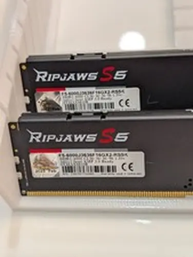 G.Skill Ripjaws S5 32GB 2x16GB DDR5 6000 CL36 XMP EXPO Intel AMD Black A