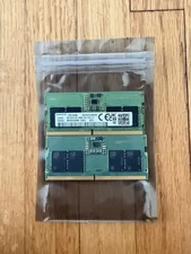Samsung 16GB (2x8GB) DDR5-4800 PC5-38400 Laptop Memory Kit SODIMM