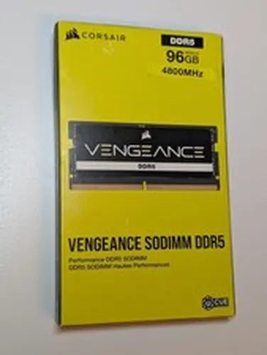Corsair Vengeance 96GB 2x48GB DDR5 4800 CL40 SO-DIMM Laptop RAM