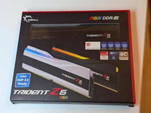 G.SKILL Trident Z5 RGB 32GB 2x16GB DDR5 6800 6000 CL34 XMP 3.0 Intel