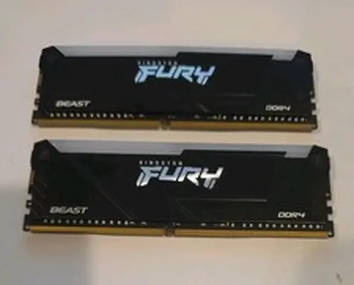 Kingston FURY Beast 32GB (2 x 16GB) PC4-25600 (DDR4-3200) 16GBit UDIMM Memory