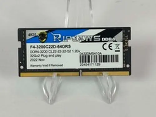 Ripjaws 32GB RAM DDR4-3200 SO-DIMM F4-3200C22S-32GRS