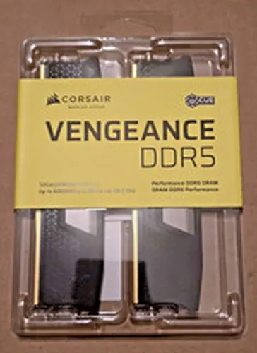 CORSAIR Vengeance 32GB (2x16GB) DDR5-6000 CL38 Desktop PC Memory Set