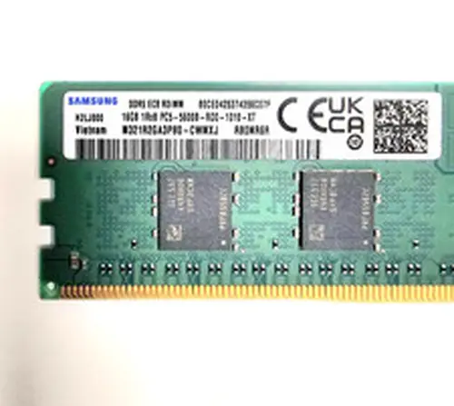 Samsung Lot Of 1 - 16GB 1Rx8 PC5-5600 EC8 RDIMM DDR5-44800 ECC Registered Memory