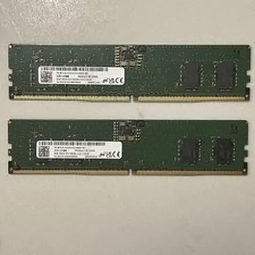 2x8GB Micron DDR5 5600 Memory 16GB ram sticks