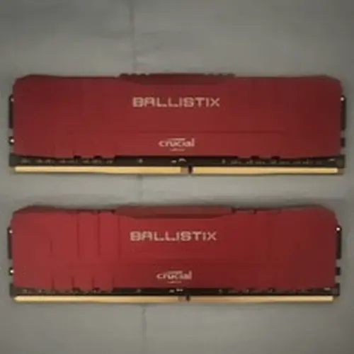 Crucial Ballistix DDR4 3000MHz 16GB (2x8GB) Desktop Memory Ram, Color Red