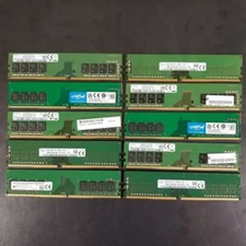 Lot of 10 Mixed Major Brands 8GB PC4-2666 Desktop DDR4 21300 Memory RAM