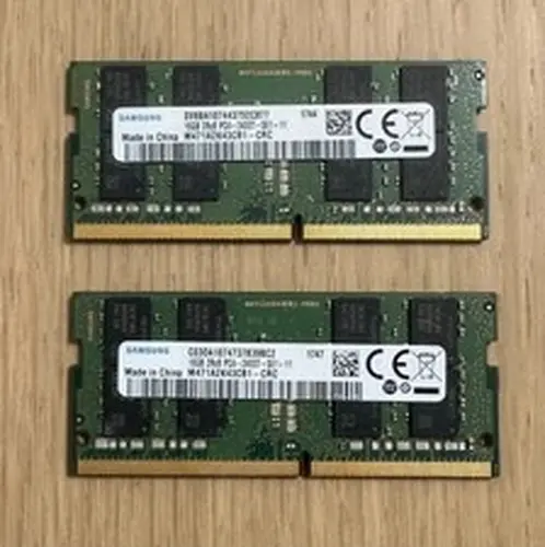 Samsung 32GB(2x 16GB) DDR4 2400MHz M471A2K43CB1-CRC PC4-19200 Laptop RAM Memory