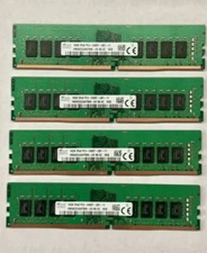 SK Hynix 64GB (4x16GB) DDR4-2400 Desktop Memory RAM | HMA82GU6AFR8N-UH