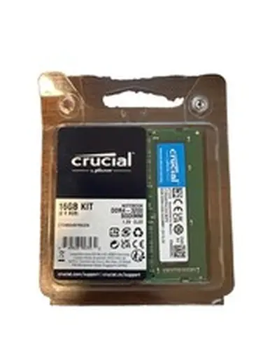 Crucial 16GB Kit (2x8GB) PC4-25600 (DDR4-3200) Memory (CT8G4SFS832A) NEW