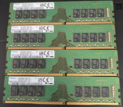 64GB DDR4 Kit (4x16GB) Samsung DDR4-2400T Desktop Memory RAM M378A2K43CB1-CRC