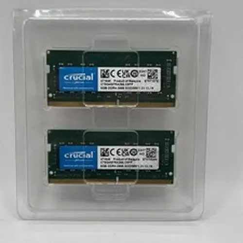 Crucial 16GB (2x8GB) DDR4-2666 SODIMM Memory Kit