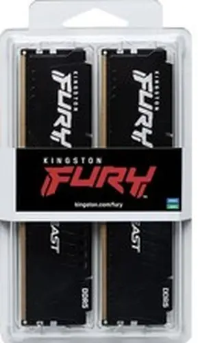 Kingston FURY Beast 128GB (2x64GB) 5600MT/s DDR5 CL36 Desktop Memory | AMD