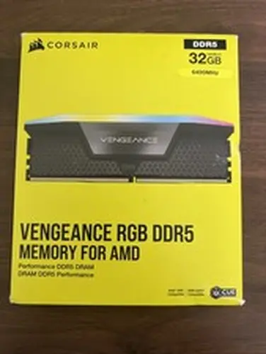 CORSAIR Vengeance RGB 32GB (2 x 16GB) 288-Pin PC RAM DDR5 6400 Desktop Memory