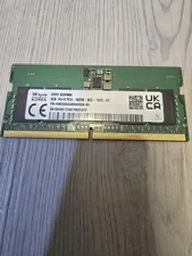 SkHynix 8GB DDR5 SODIMM 1RX16 PC5-5600B -SC0-1010-XT ( Laptop Memory Ram )