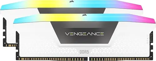 CORSAIR Vengeance RGB DDR5 Light Enhancement Kit (No Physical Memory) – White