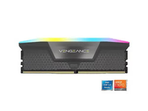 CORSAIR Vengeance RGB 16GB 288-Pin PC RAM DDR5 6000 (PC5 48000) Desktop Memory M