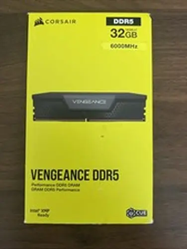 Corsair Vengeance 32GB 2x16GB DDR5 6000 CL30 Intel XMP 3.0 Black RAM C30