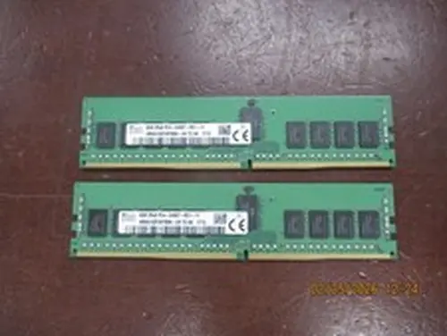 16GB (2x8GB) SKhynix HMA41GR7AFR8N-UH 2Rx8 PC4-2400T RDIMM DDR4 Server Memory