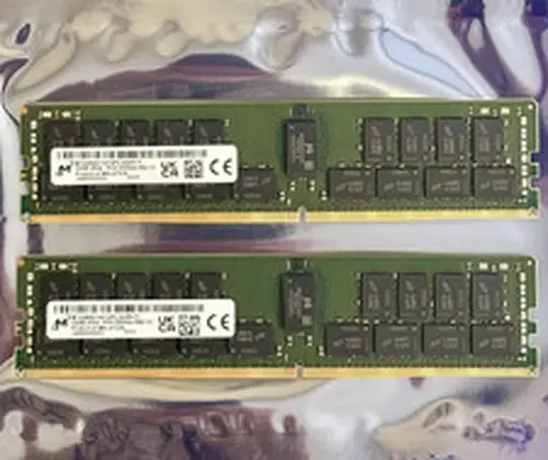 NEW Micron 32GB 2Rx4 DDR4 3200 MHz PC4-25600 ECC REG RDIMM Server RAM Memory