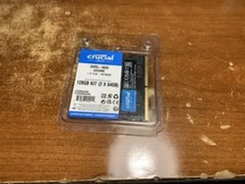 Crucial 128GB Kit (2x64GB) DDR5 5600MHz SODIMM Laptop Memory RAM PC5-44800